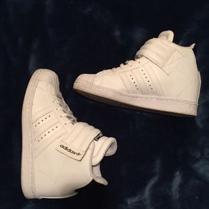 adidas Superstar Up Strap Wedge Sneakers
